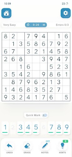 ナンプレ数字パズル Sudoku 数独のおすすめ画像1
