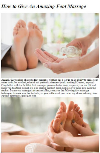 How to Give a Foot Massage Screen 3