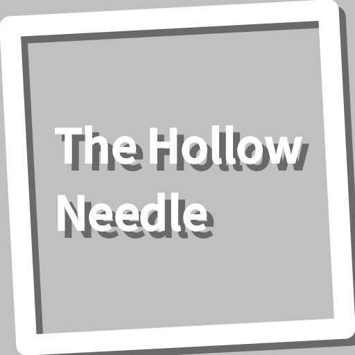 Book, The Hollow Needle logo
