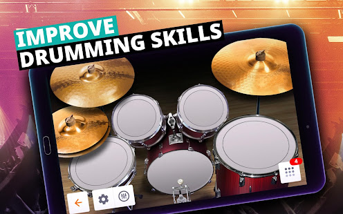 Drum Kit Music Games Simulator screenshots 7