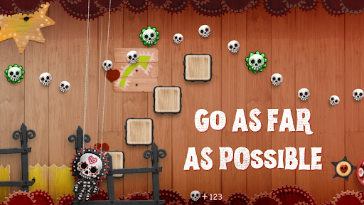 Android application Skull Jumps - Action Runner screenshort