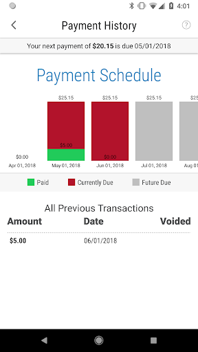 PrimePay COBRA Mobile App Screen 3