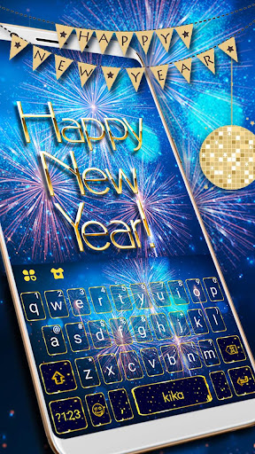 New Year Firework 2018 Keyboar Screen 2
