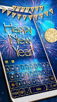 screenshot of New Year Firework 2018 Keyboar