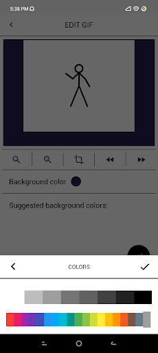 Screenshot of GIF Live Wallpaper