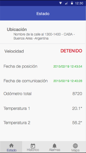 GPS Activo Screen 3