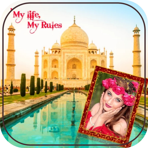 Taj Mahal Photo Frame logo