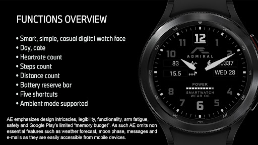AE ADMIRAL PERPETUAL Screen 3