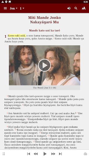 Android application Iyo Bible screenshort