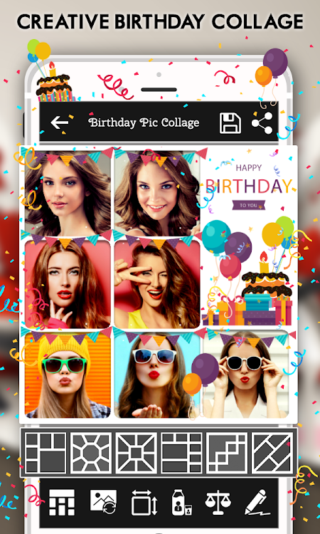 Birthday Photo Frame & Collage - 1.22 - (Android)