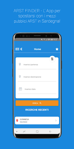 Android application Arst Finder screenshort