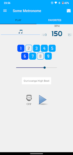 Android application Some Metronome screenshort