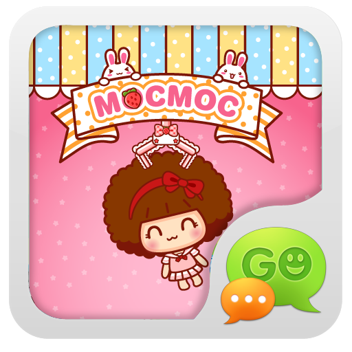 GO SMS PRO HELLOMOCMOC THEME logo