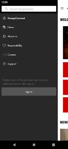 GroupConnect App Screen 2
