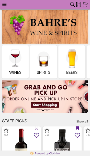 Bahres Fine Wine & Spirits Screen 2