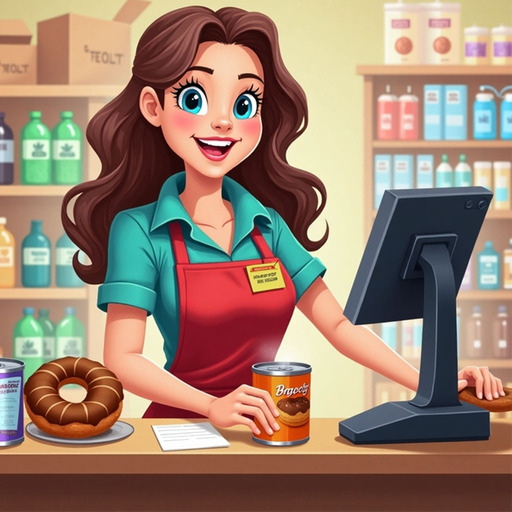 Mart Store Master Cashier Game Laai af op Windows
