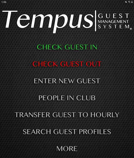 Android application Tempus screenshort