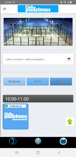 Android application Padelmas screenshort