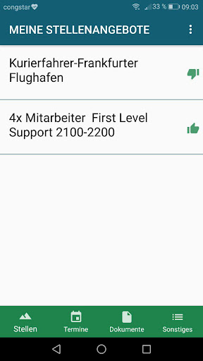Android application GPE screenshort