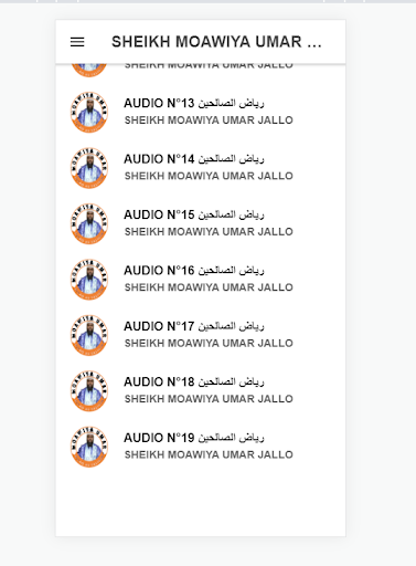 Android application Riyad As salihin 1 screenshort