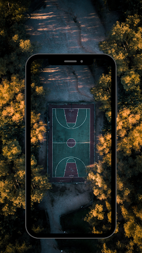 Android application basketball wallpaper 4K,UHD screenshort