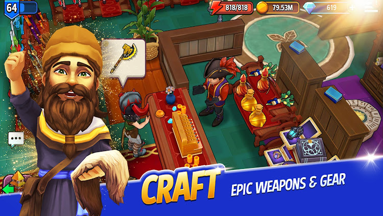 Shop Titans: RPG Idle Tycoon - 16.0.0 - (Android)