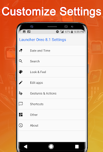 Launcher Oreo 8.1 1.9 APK screenshots 5