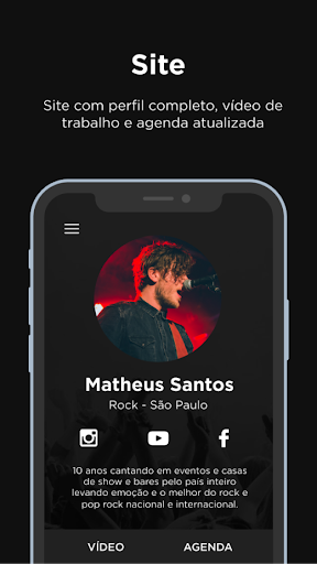 Android application Contrata Show screenshort