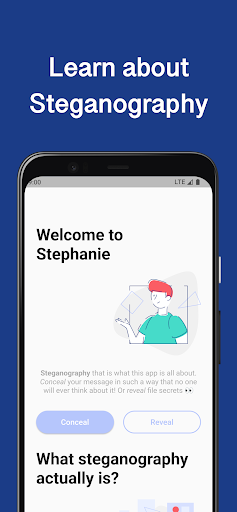 Stephanie - Steganography app
