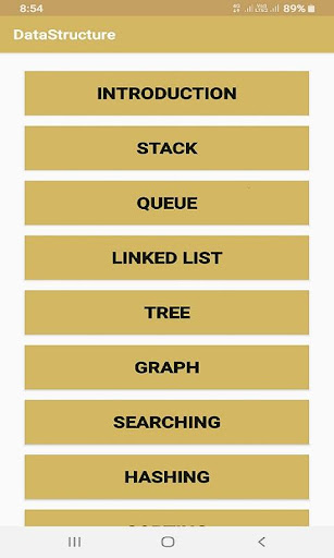 Mastering Data Structures Screen 3