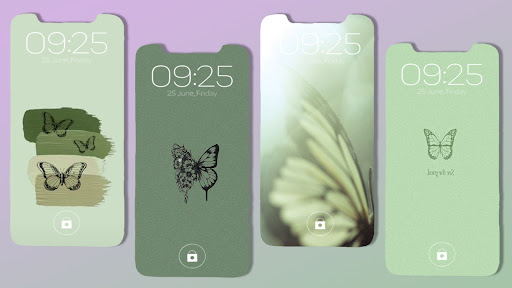 Android application Sage Green Aesthetic Wallpaper screenshort