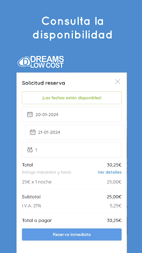 DREAMS LOW COST Screen 3