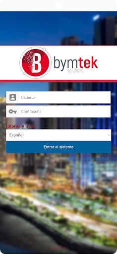 Android application Bymtek screenshort