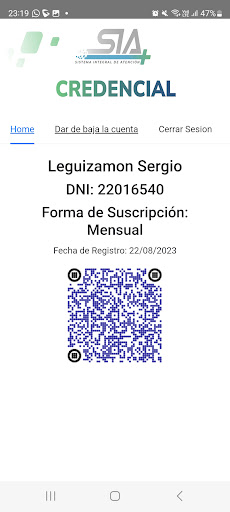 Credencial Sialalusidal Screen 3