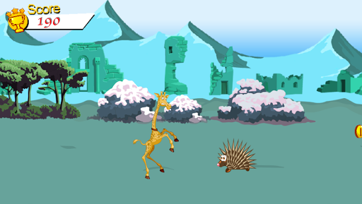 Android application Walking Giraffe screenshort