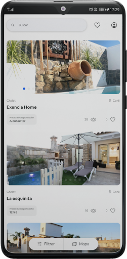 Android application Ven al sur - Apartamentos screenshort