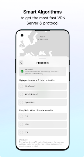Screenshot of KeepSolid VPN Unlimited
