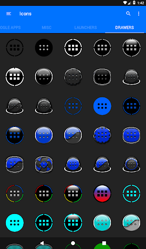 Oreo Purple Icon Pack