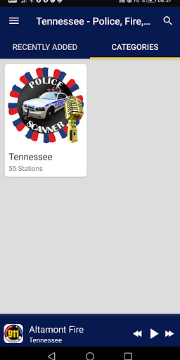 Tennessee Police, Sheriff and EMS radio scanner