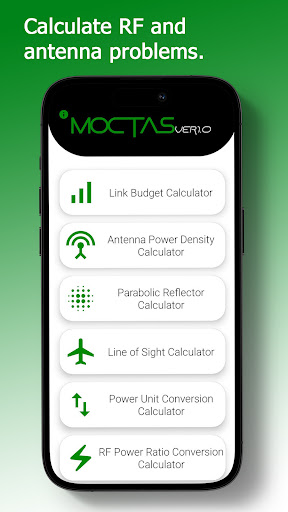 MOCTAS RF Calculator Screen 2