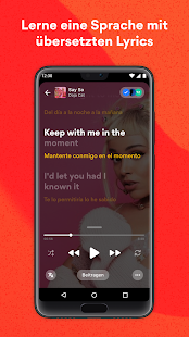 Musixmatch - Songtexte Capture d'écran