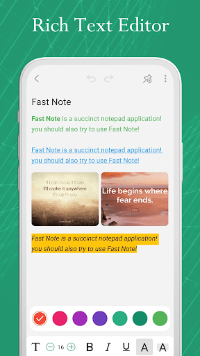 Fast Note - Notepad, Note Screen 3