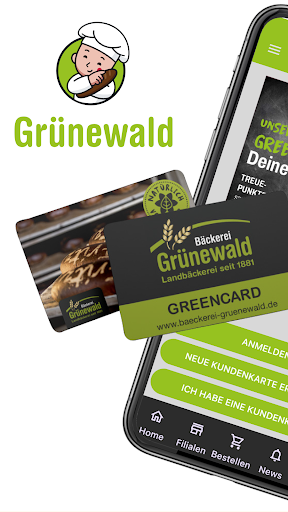 Android application Grünewald screenshort