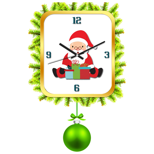 Christmas clock live wallpaper  Icon