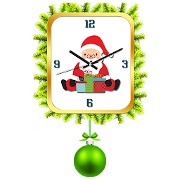 Obrázek ikony Christmas clock live wallpaper