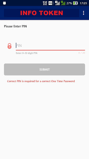 InfoToken Screen 3