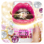 Pink smooch diamonds 10001001 Icon