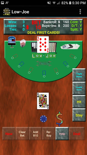 Low-Joe: Reverse Blackjack screenshot 9