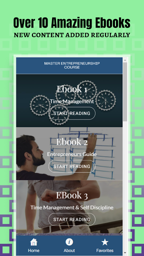 Entrepreneurship Skills Course Screen 2