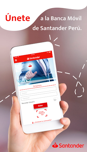 Android application Banco Santander Perú S.A. screenshort